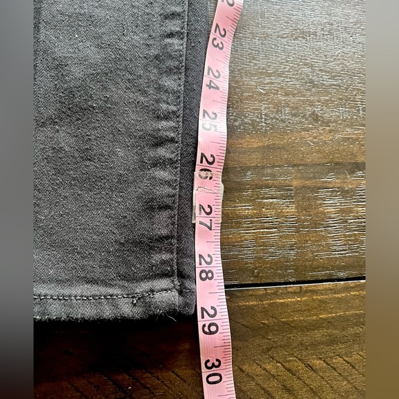 Talbots Women’s Size 6P Black High Waist Straight Leg Jeans Pants Denim Cotton - Picture 5 of 7